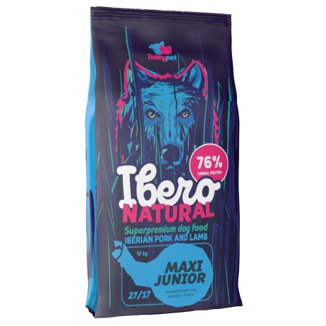 Ibero Natural Dog Maxi Junior - 12kg